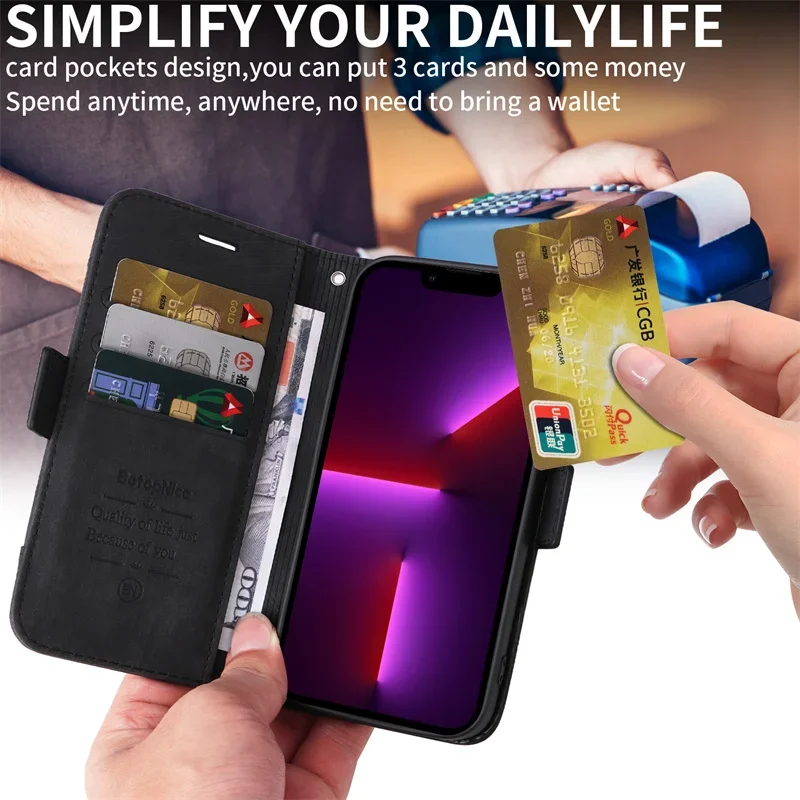 Leather Case For Xiaomi Poco X6 F6 M6 F5 M5S M4 F3 M3 X5 X4 Pro 5G X3 NFC C65 11T 12T 12 Lite 12X Flip Wallet Book Case Cover leather phone case