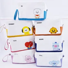 

KPOP Group Pencil Bag Pencil Case Storage Bags Cosmetic Bag Handbag