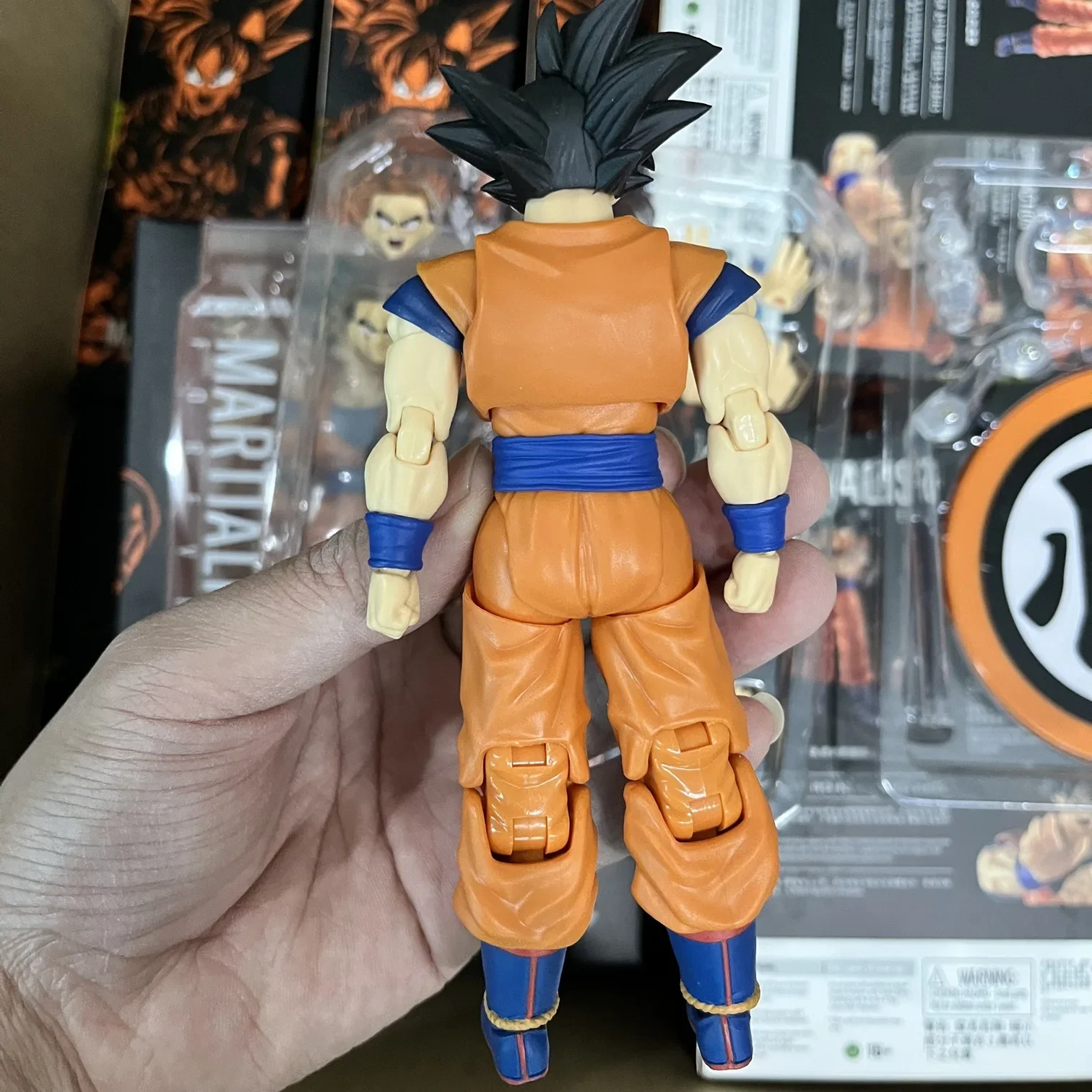 New Demoniacal Fit Dragon Ball Action Figure Martialist Forever Goku 3.0  Body Anime Action Figures Statue Model Doll Toys Gifts