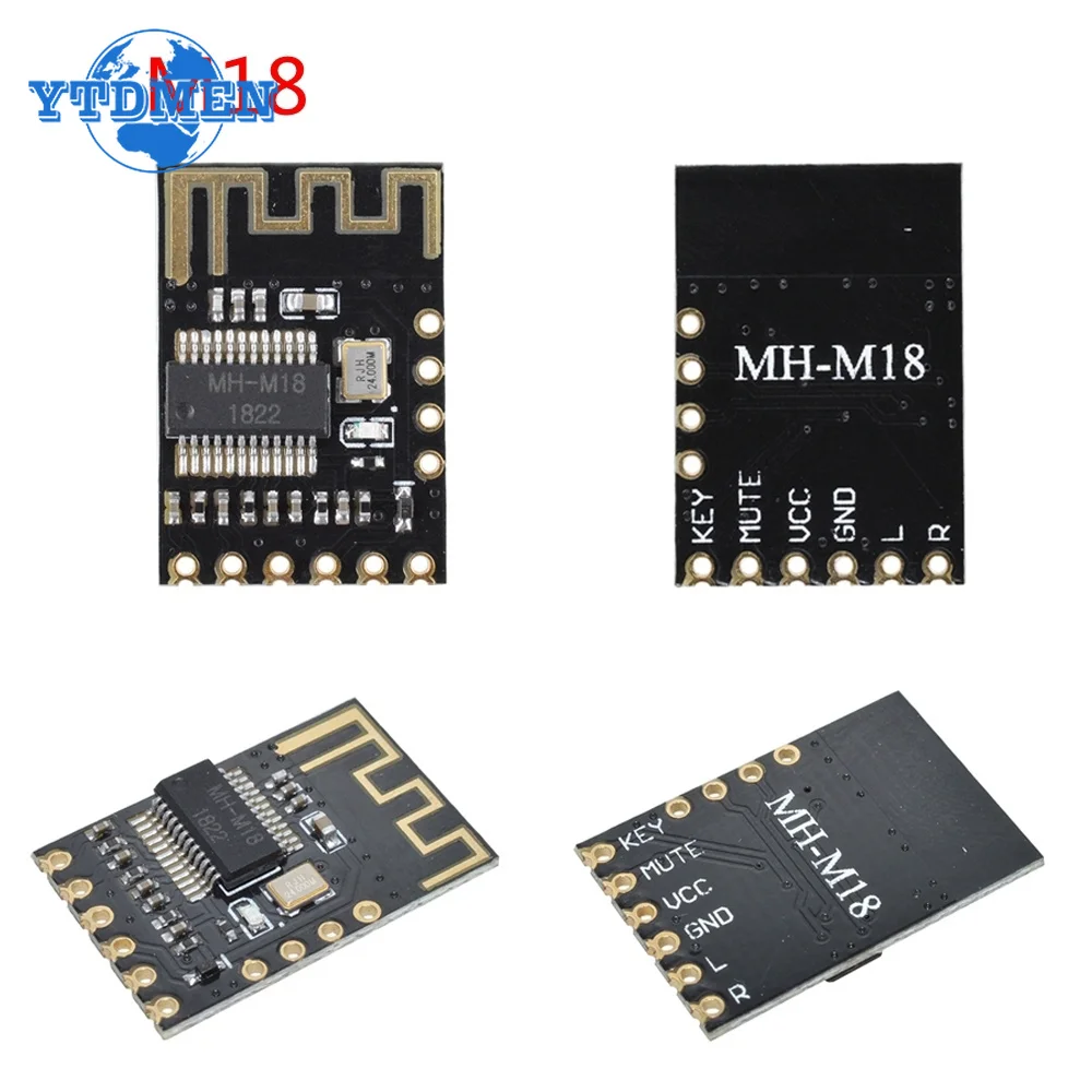 1PCS MH-MX8 Bluetooth 4.2 Audio Modul Verlustfreie Stereo MP3 Decoder Board 5V DIY Refit Lautsprecher Hohe Fidelity HIFI