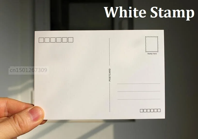 BlankWhitePostcardPlainCardstockGreetingPostCard102050You