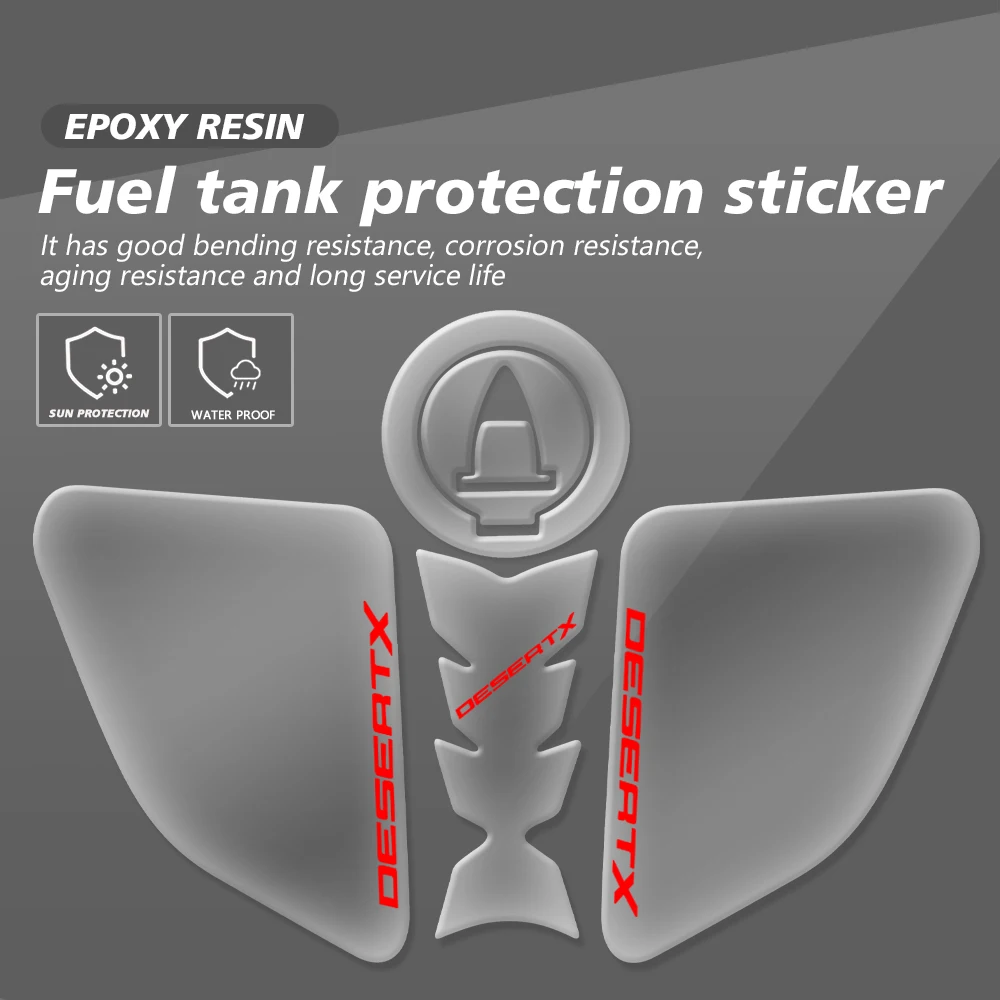 Прозрачные наклейки Desert X 2023