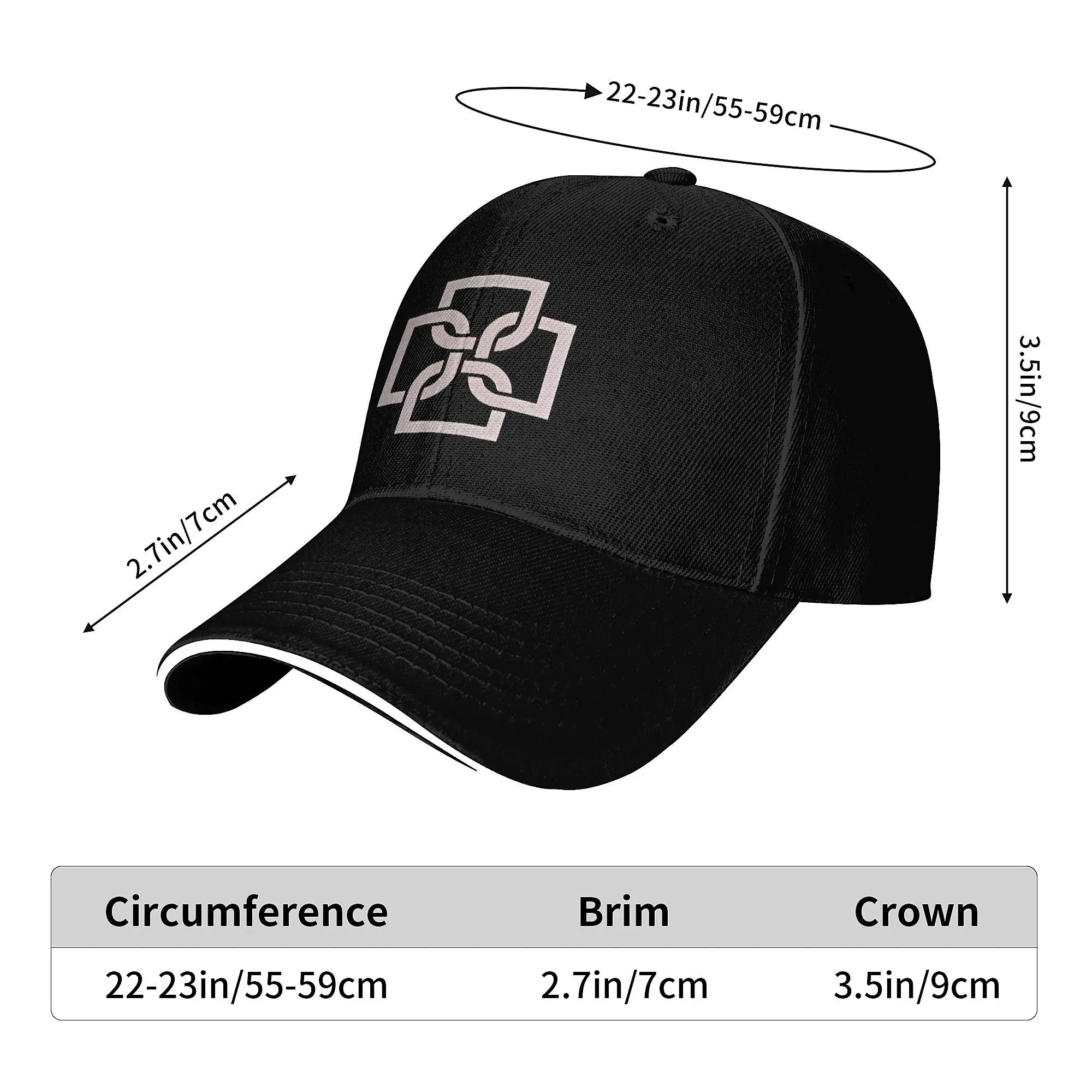 DUKI Sandwich Cap Adult 
Hip-Hop Hip Hop Hat Dad Hat Adjustable Polyester Baseball Caps Summer 5