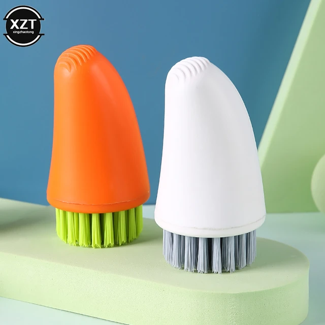 Fruit And Vegetable Brush Multi-functional Cleaning Brush Kitchen Pot Bowl  Brush Bendable Potato Carrot Sand Brush Table Brush