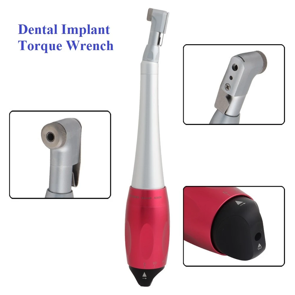 Autoclavable Dental Universal Implant Torque Wrench With16 Drivers