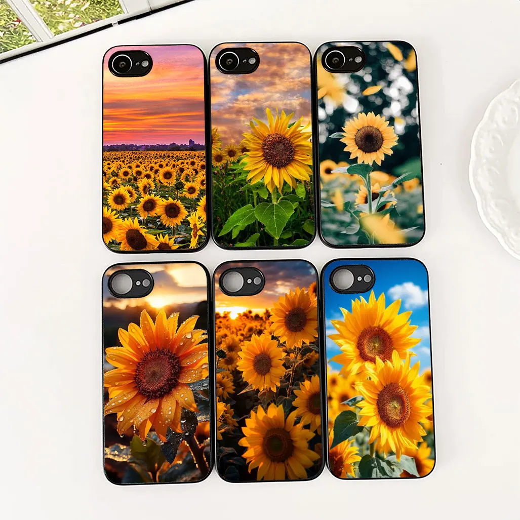 Vibrant Sunflower Design Phone Cover Case