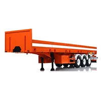 1/14 3 Axles Metal Semi Trailer Spare Parts Accessories for Toy Radio Control Tractor Car RC Dump Trucks Vehicle Model THZH1997 2
