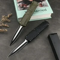 Camping Hunting Folding Knife 440C Sharp Blade ABS Non-slip Handle Outdoor Wilderness Adventure Survival Practical Tool Gift 1