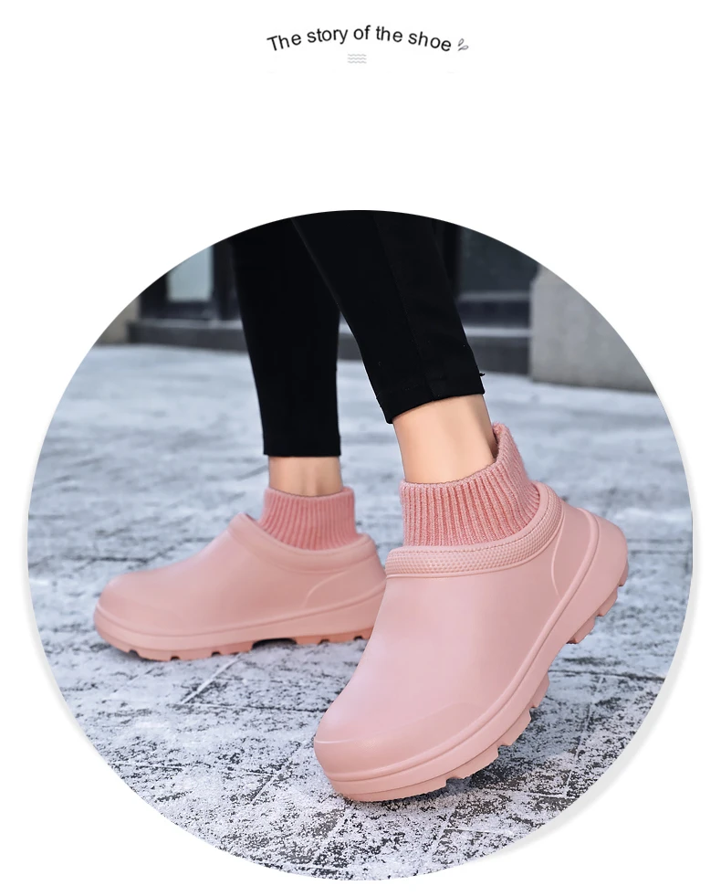 Frauen regnen Gartens chuhe Eva Beach Clogs Mode Größe 35-45 – Detail 36