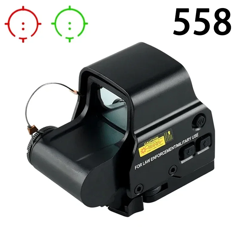 Tactical 558 Reflection Hologram Dot Sight Optical Airsoft Scope 552 551 Red Dot Sight Hunting Riflescope for 20mm Rail Mount