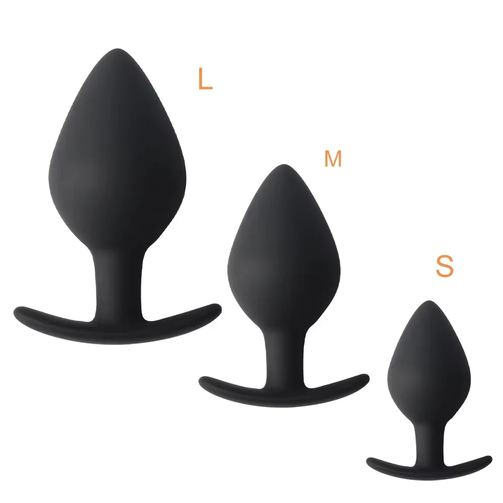 Female Sex Toys Male Masturbation Toys Silicone Big Butt Plug Anal Sex Toys for Adults