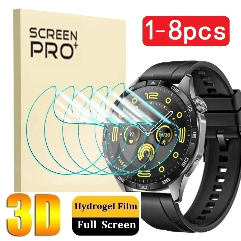 Hydrogel Protective Film for Smartwatch Screen Protection