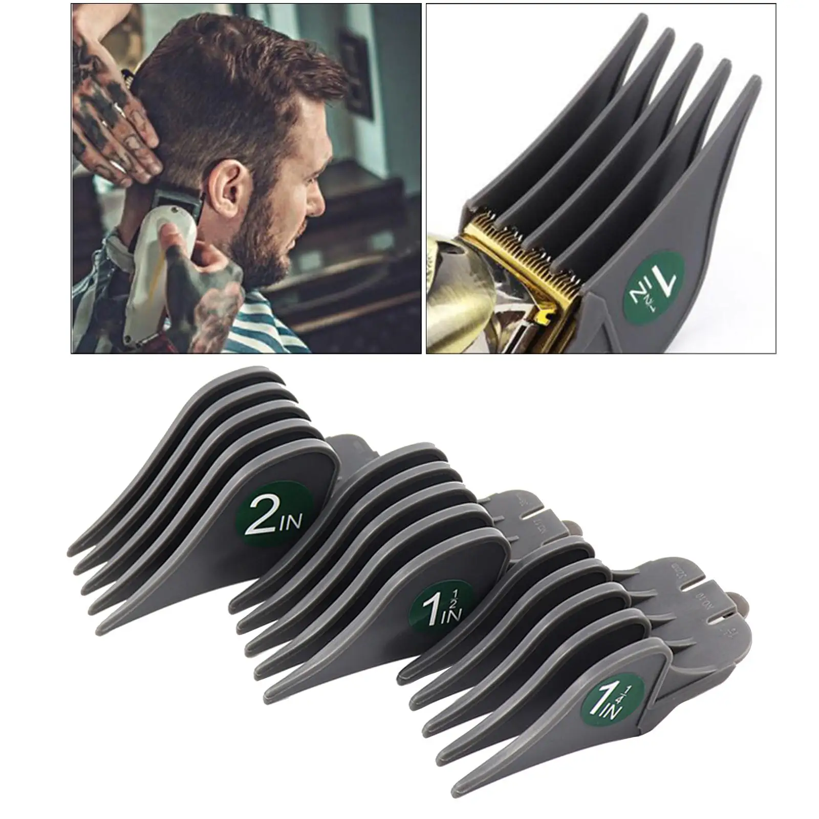 

3pcs Replacement Combs Cutting Guides Hair Attachment