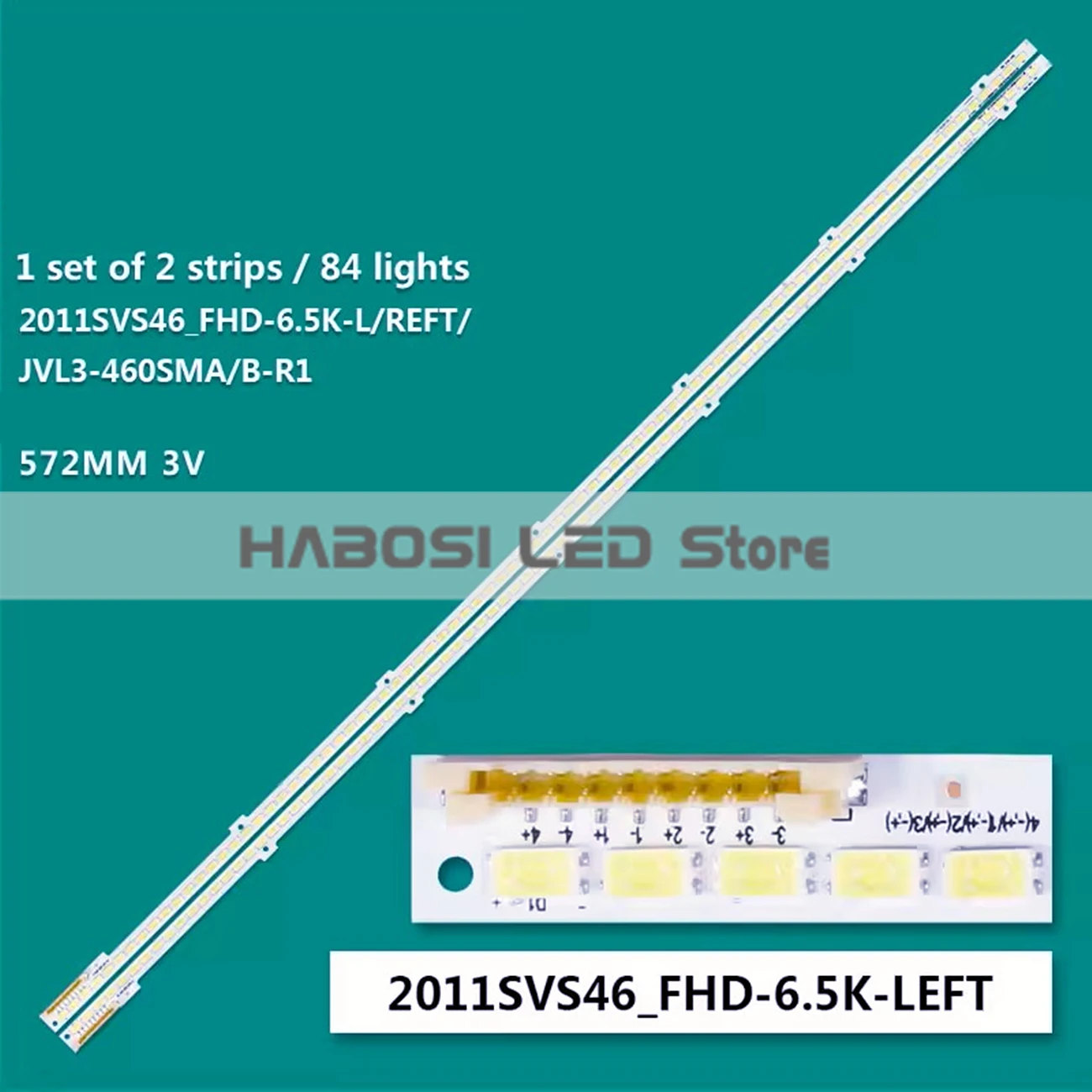 2개 2011SVS46 6.5K V2 4CH PV RIGHT84 LEFT84 TV UE46D6510 UE46D6500 UA46D6400 UN46D6900 UA46D6600 UE46D6517 UN46D6420