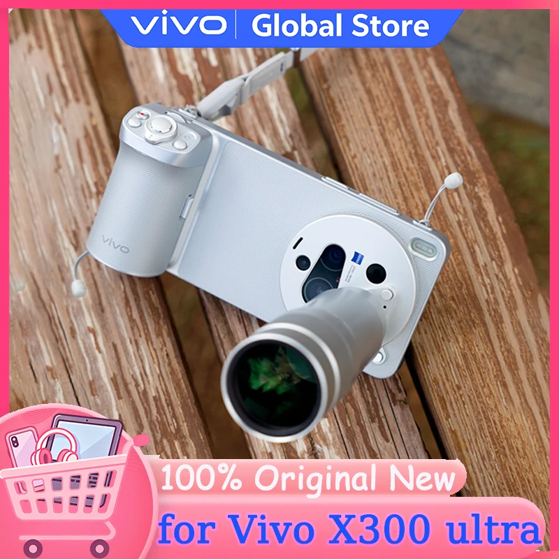 Vivo X300 울트라 포토그래퍼 키트용 오리지널 제품: 옵션 제스 G2 400mm/200mm 망원 렌즈 세트, 전문 이미징 그립 신제품