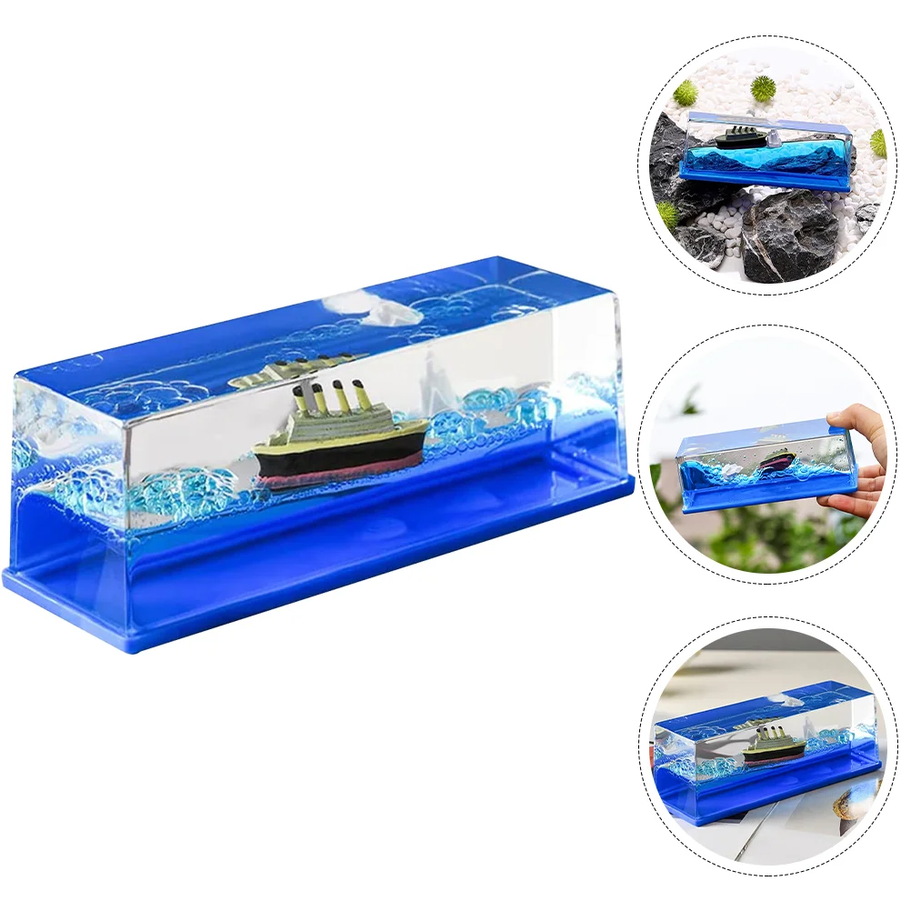 

Wedding Decorations Ship Model Cruise Boyfriend Gifts for Home Living Room Toy Seaside