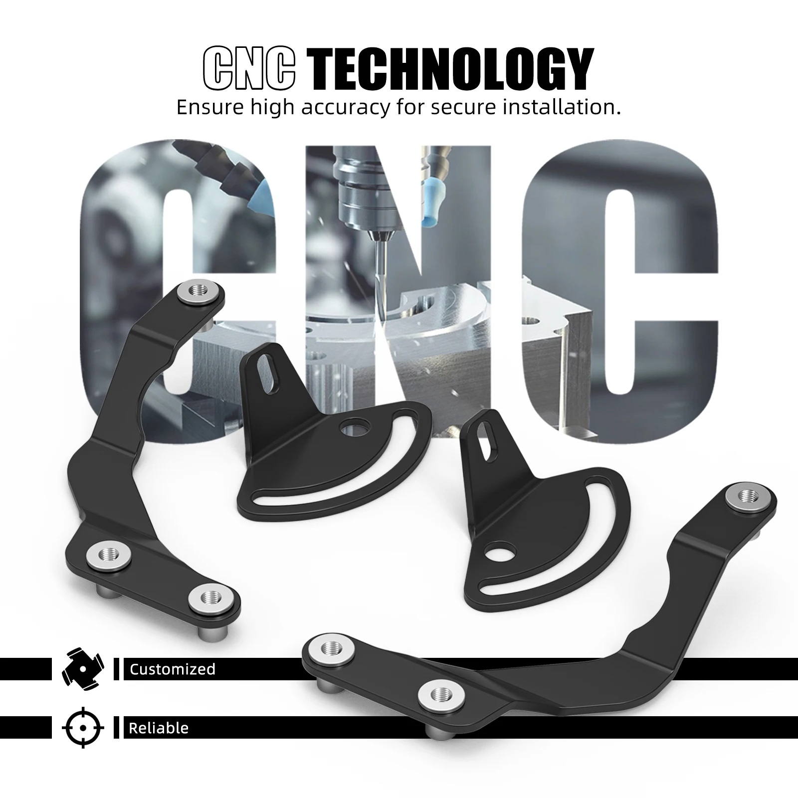 Für BMW R1250GS Adventure 2018-2024 R 1250GS 2018-2022 Windschutzscheiben-Stabilisator-Kit für BMW R1200GS Adventure R1200GS 2014–2019 – Detail 5