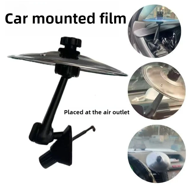 Car Symbol Drum Air Vent Car Vent Drum Cymbal - Clip-On Musical Toy For Road Trips & Boredom Relief (Gold) Car Crash