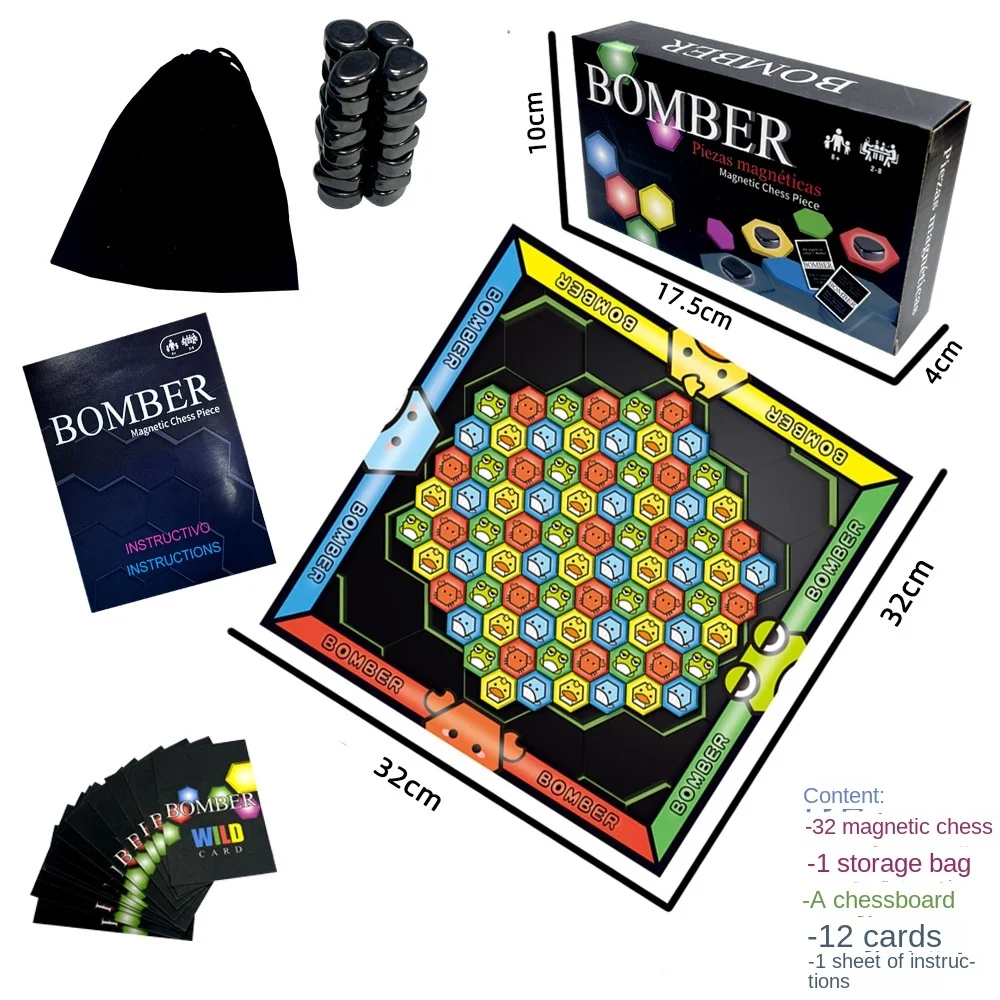 Magnetic Battle Adventure Chess Desktop Game magnetic chess set board game table games