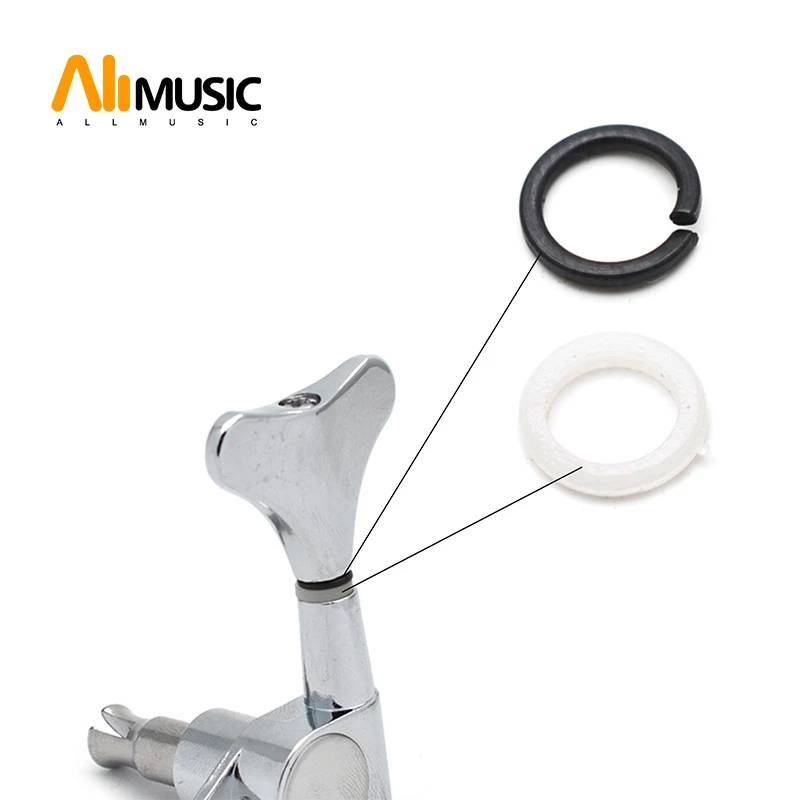 60set Bass Guitar Tuning Peg Machine Heads Mounting Ferrules Gasket