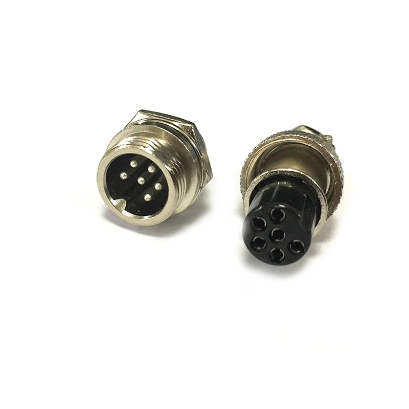 1 Set GX12 Mutter Typ Männlichen & Weibliche Elektrische Draht Panel Stecker 2/3/4/5/6/7 Pin 12mm Rund Power Luftfahrt Buchse & stecker NEUE – Detail 9