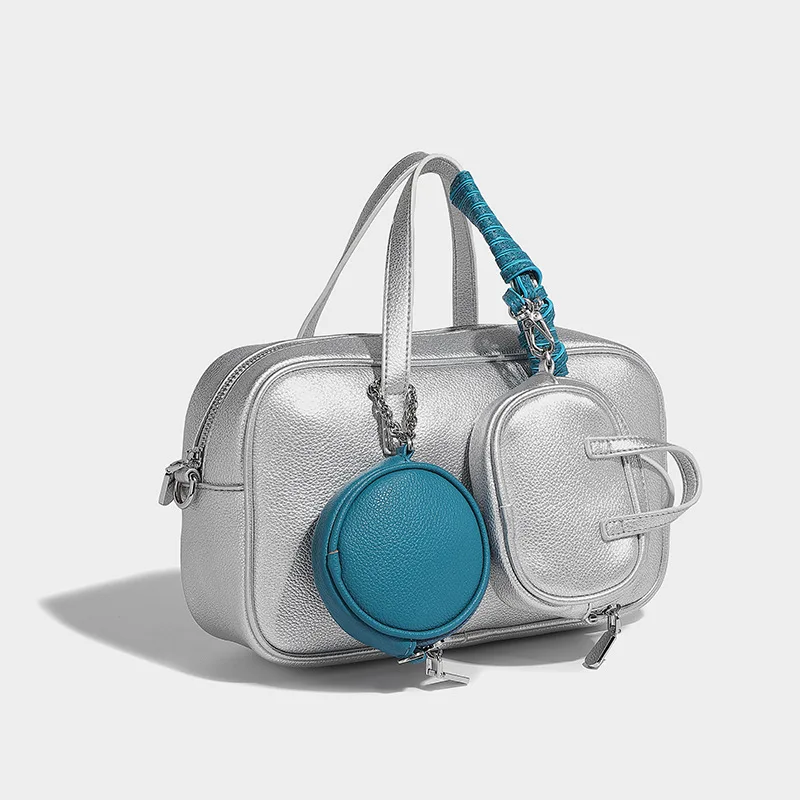 thumbnail image 1 of Bolso bandolera de un solo hombro estilo retro para suegra, nuevo bolso Boston de lujo ligero de gama alta, otoño 2024, 1 of 5