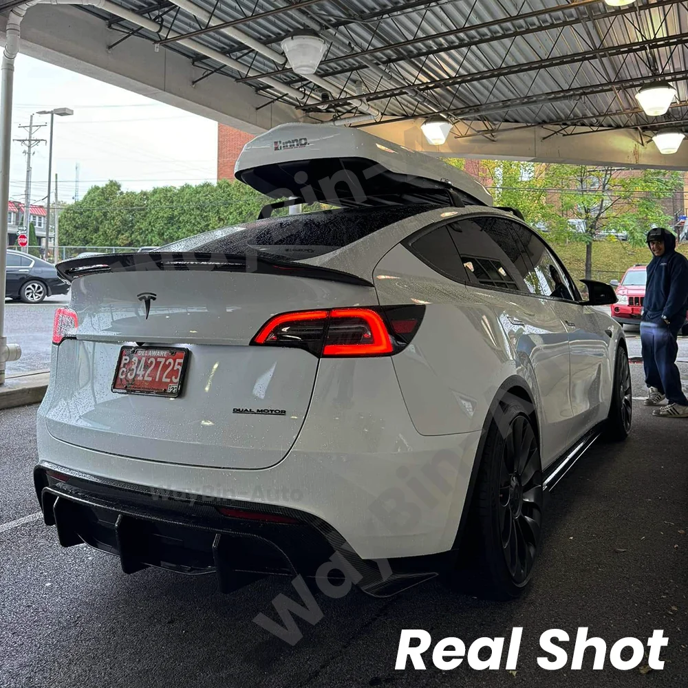 MATT BLACK FRONT Bumper Spoiler Splitter Body Kit Lip Fit 20-24 Tesla MATT BLACK FRONT Bumper Spoiler Splitter Body Kit Lip Fit 20-24 Tesla