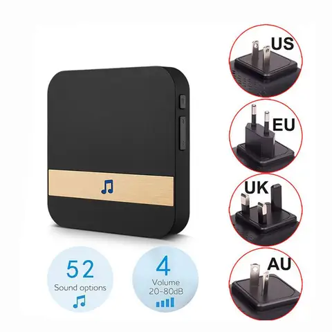 Wifi Smart Home Video Doorbell Camera Door Bell 720P Wireless Wifi Video Visual Intercom Night Vision Security Camera