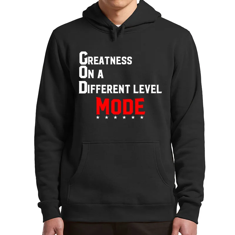 

Greatness On A Offerent Level Mode Hoodies H Professional Wrestling 2022 New Men's Pullover Long Sleeves Fleece Sweatshirt