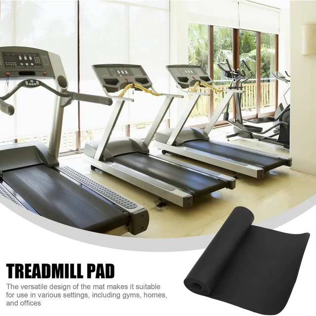 Treadmill Pad Gym Exercise Equipment Mat Treadmill Bike NBR Mat for Floor Protector Running Machine Shock Absorbing Home Fitness 3