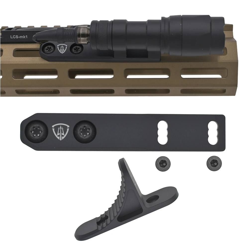 Aris Mlok Inline Light Mount With Mlok Barricade For M300 M600 Series