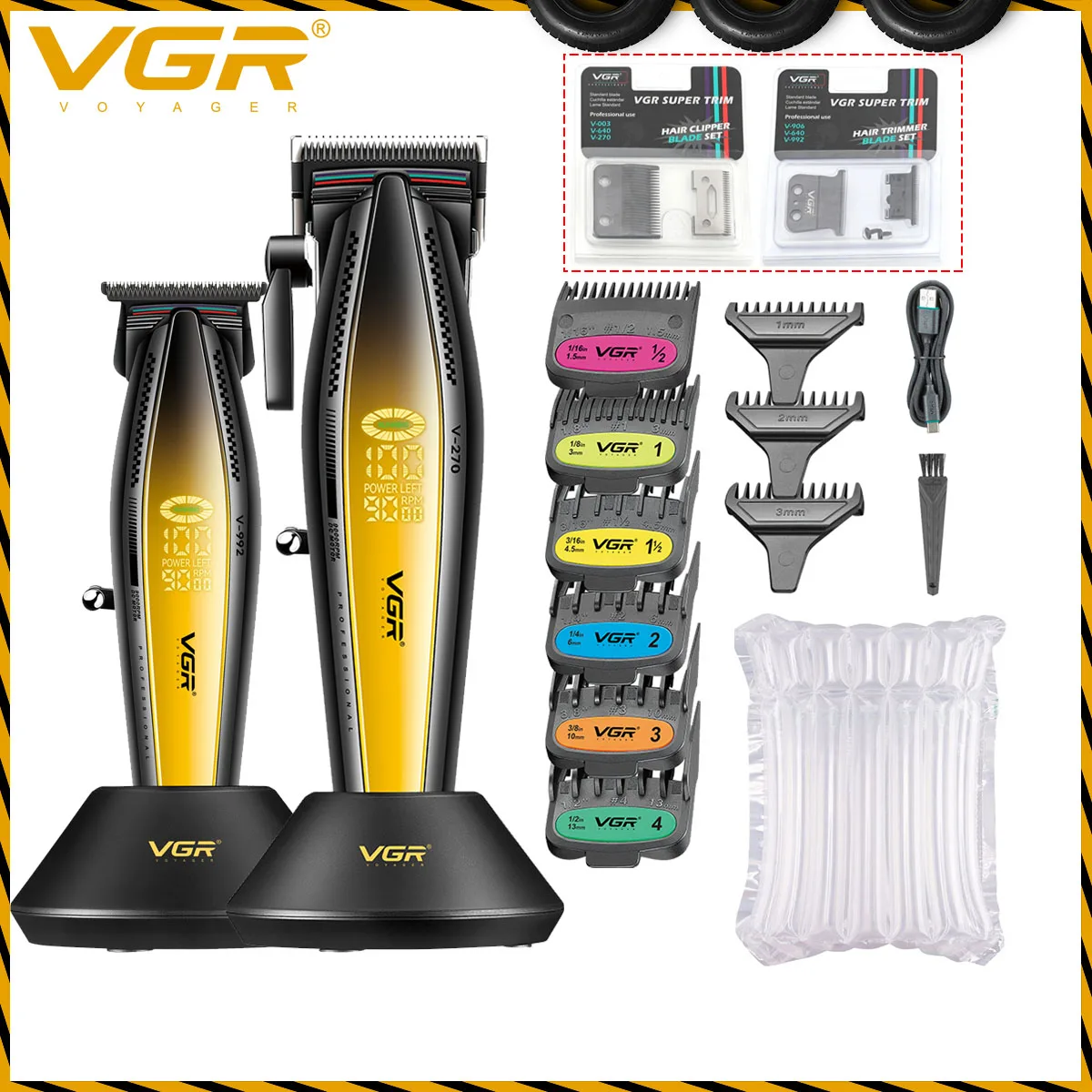 VGR ماكينة قص الشعر ماكينة قص الشعر الاحترافية 900...