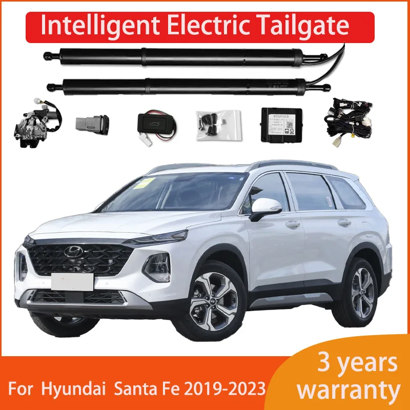 

Auto Electric Tailgate Intelligence For Hyundai Santa Fe 2019-2023 Automatic Induction Rear Door Lift Retrofit Car Electronics
