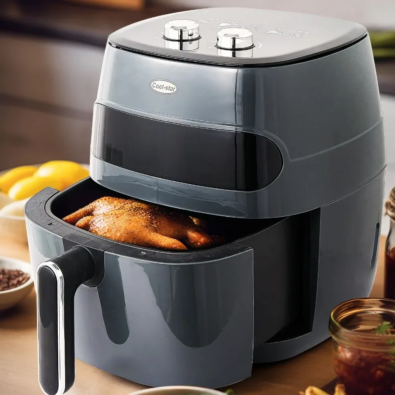 

Knob Control Visual Household Air Fryer