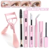 Lash Bond And Seal 10ml DIY Lash Extension And Lash Glue Remover 5ml Kit Long Lasting with Tweezers Eyelash curler Makeup Tool 1