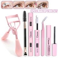 Lash Bond And Seal 10ml DIY Lash Extension And Lash Glue Remover 5ml Kit Long Lasting with Tweezers Eyelash curler Makeup Tool 1