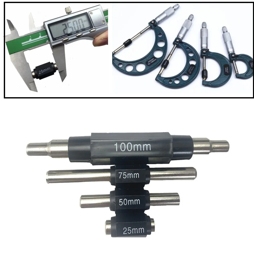 25200mm Caliper Micrometer Reference Rod Gauge Accessories Inner