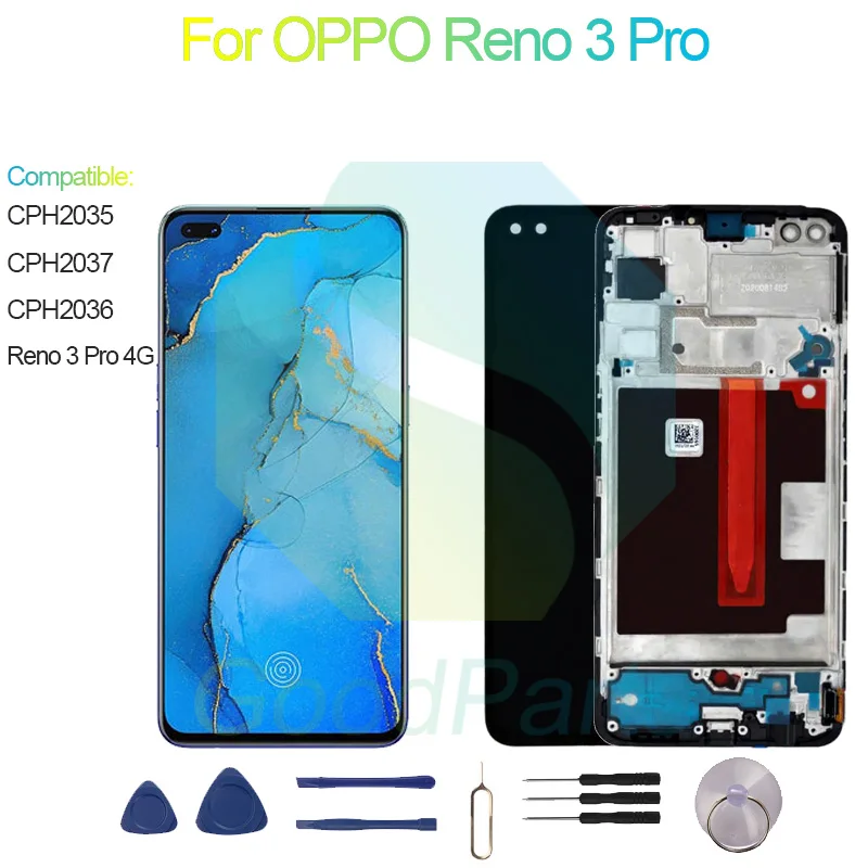 For OPPO Reno 3 Pro Screen Display Replacement 2400*1080