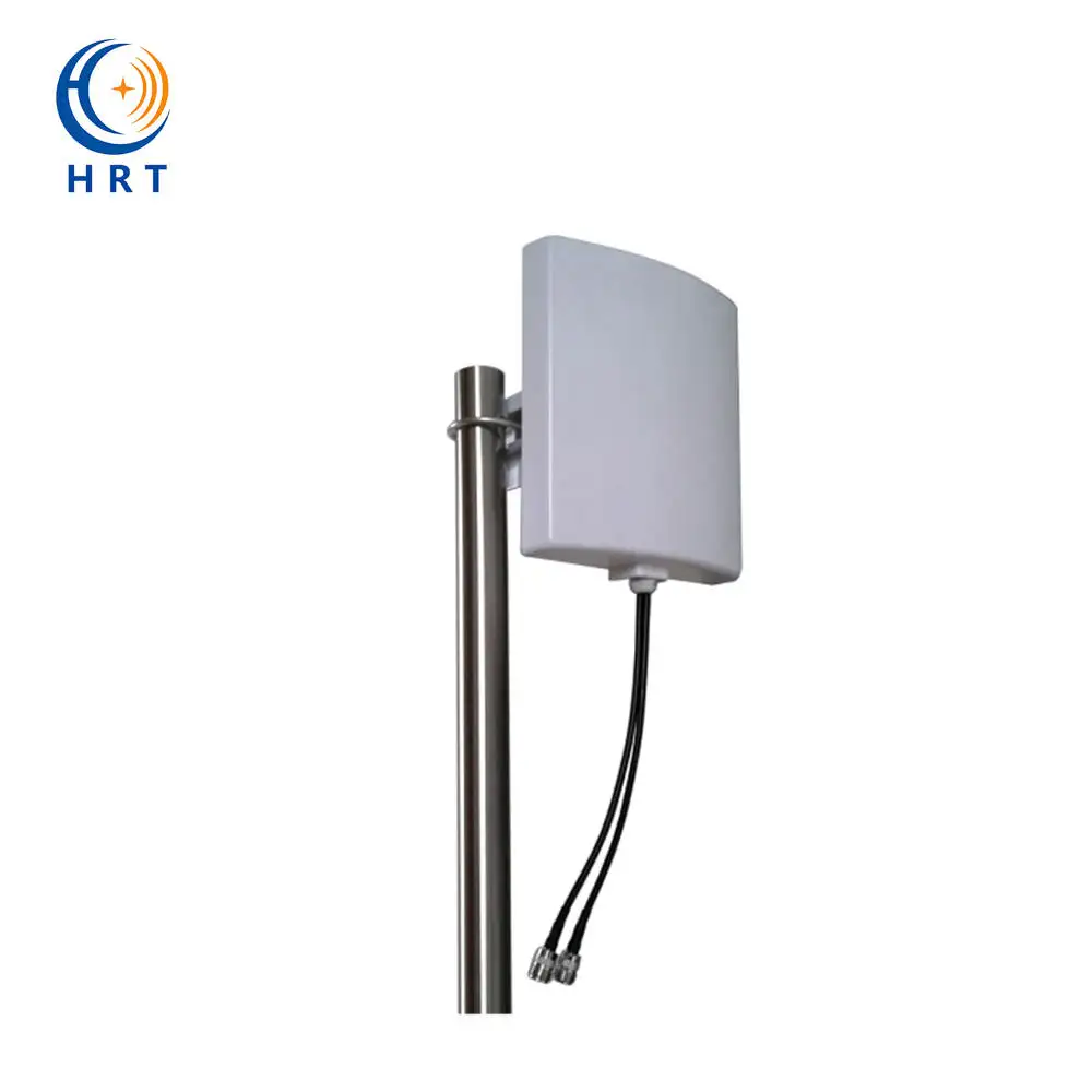 

2,4g/5,8g 2400-2500/5150-5850MHz Двухдиапазонная Наружная Направленная панельная коммуникационная антенна MIMO для Wi-Fi маршрутизатора
