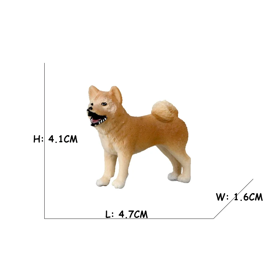 Lifelike Dog Figurine Set - Educational Collectible Toy for Kids and Home Decor Gifts