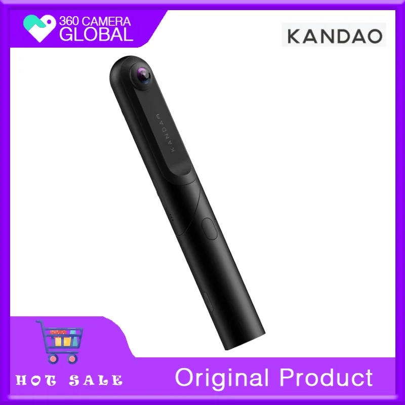 Qoocam Lite 360 Cool Looking Panoramic Motion Camera Vlog Hd 4k Anti-shake Cycling Outdoor Skiing Vr Handheld