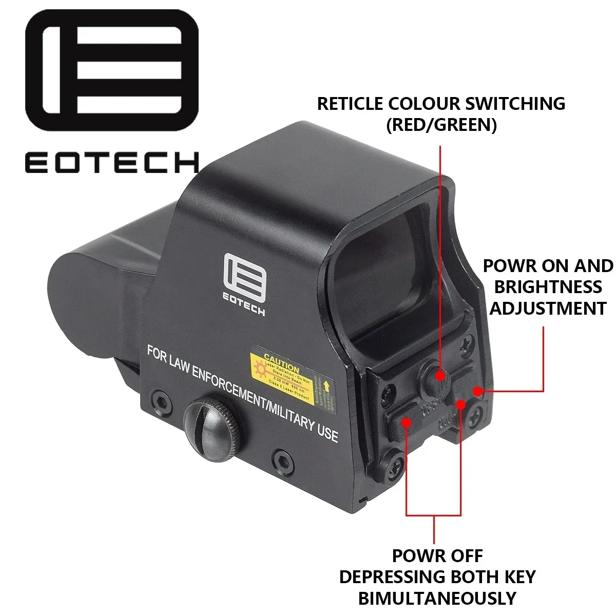 Red Dot Sight Rifle Scope Holographic Collimator Riflescope Mount Eotech 551 552 553 558 UNITY Fast FTC Mount 1/3 Optic Riser