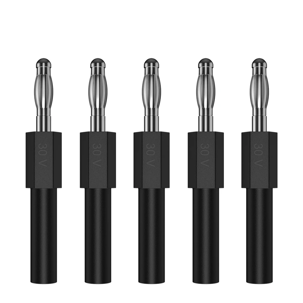 10 Safety 4mm Banana Plug Male To 2mm Banana Jack Female Probe Adapter Converter
