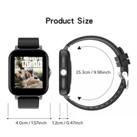חדש שעון חכם אנדרואיד iOS טלפון 1.44 מסך צבע אינץ bluetooth להתקשר חמצן/לחץ ניטור נשים שעון 6