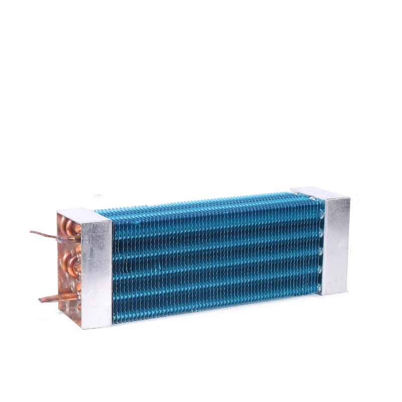 305*90*135mm Evaporator Feezer Refrigerator Freezer Refrigerated Display Cabinet Freezer Copper Tube Fin Air-cooled Condenser