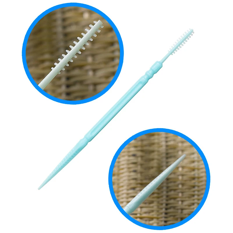 200Pcs Dual-head Disposable Toothpicks Postprandial Care Crevice Cleaning Appliance Table Decoration toothpicks set