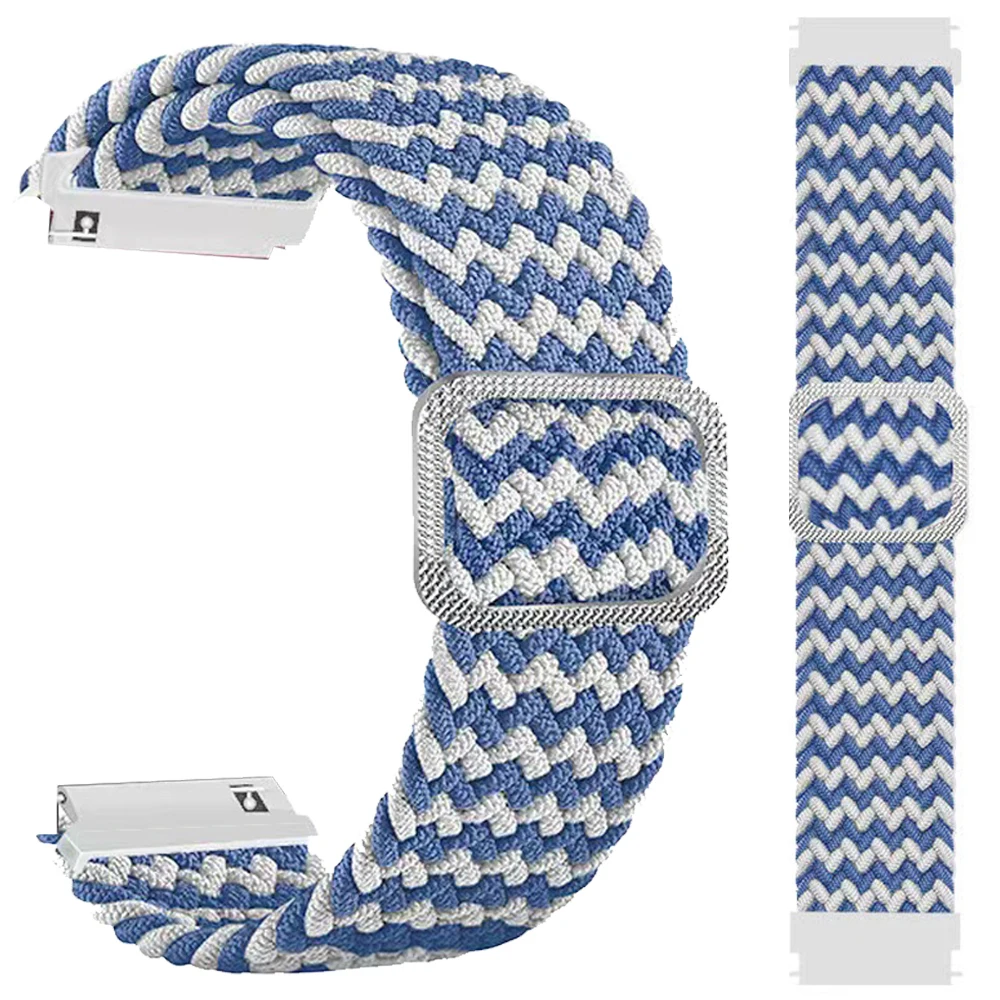 Nylon Soft Breathable Watch Band, 20mm 22mm Sports Strap