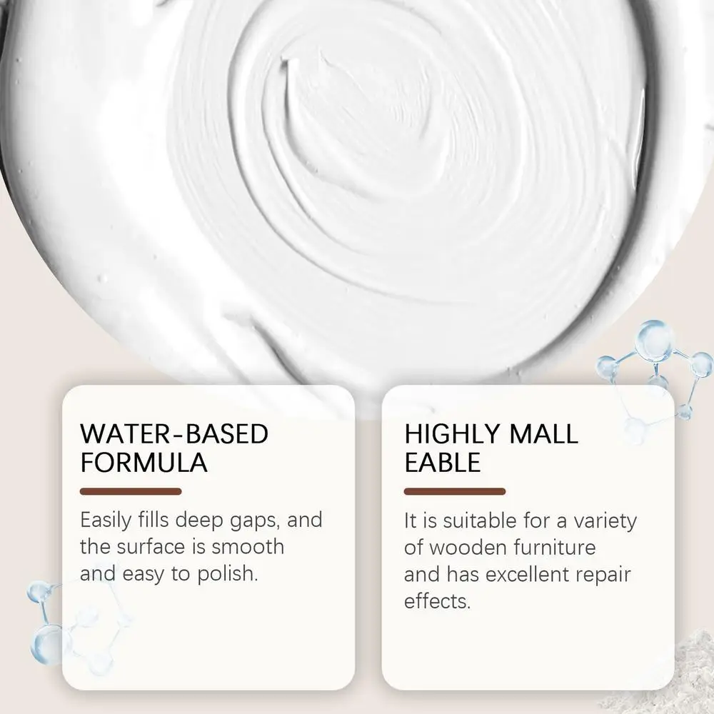 Description Picture 6 of itemWood Putty 150g Stainable Wood Crack Filler Wood Furniture Repair Kit Touch up Wood Putty Wood Caulking Filler for Repairing