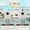 Air Purifier with Humidifier Combo for Home Allergies and Pets Hair, Smokers in Bedroom, H13 True HEPA Filter，2-in-1 4
