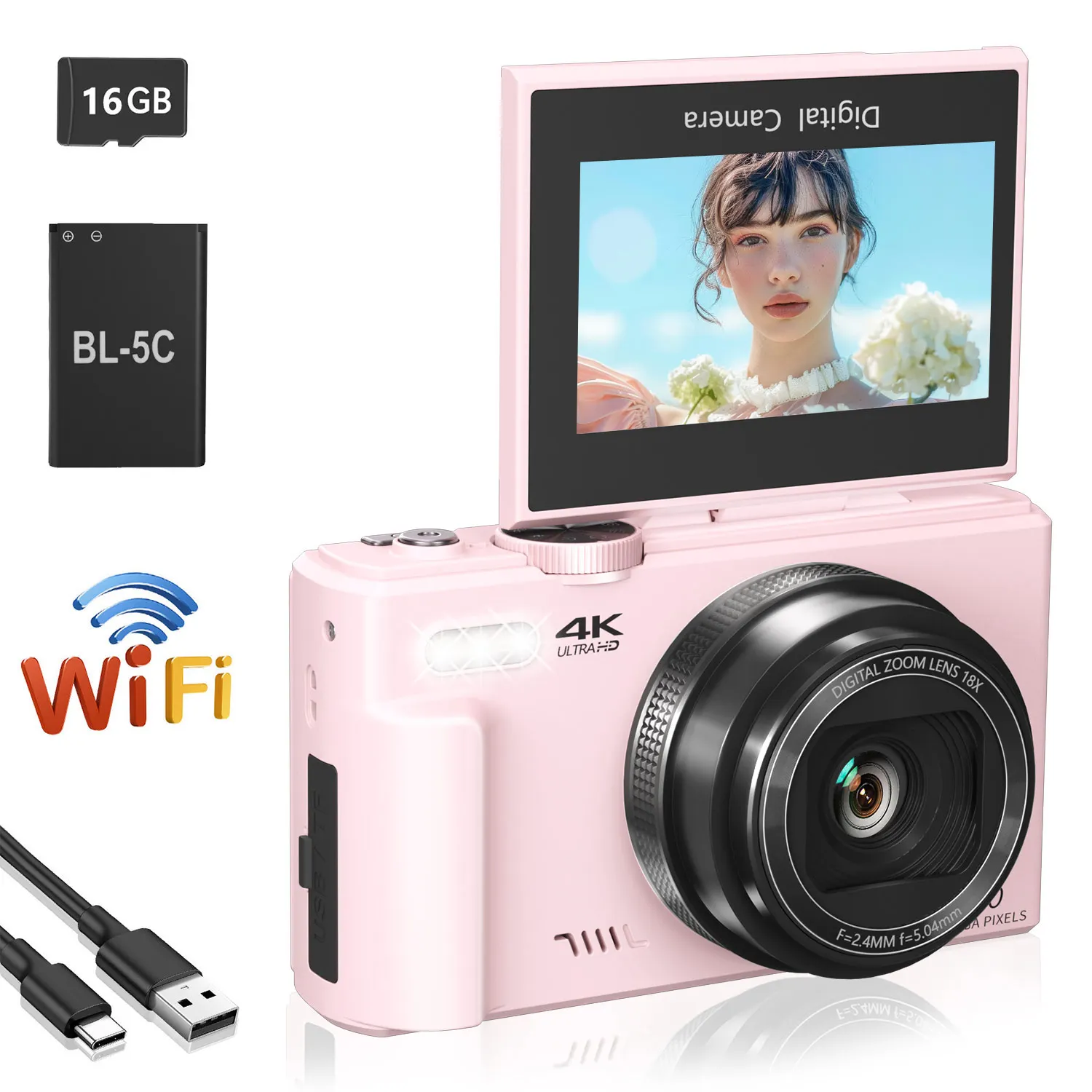 16G Card-Pink